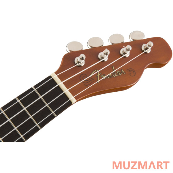 Fender Seaside Soprano Uke Pack, Nat Укулеле сопрано в комплекте