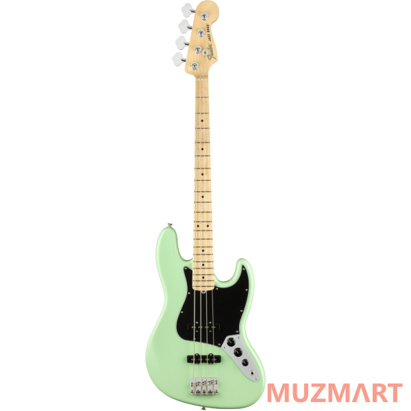Fender AMERICAN PERFORMER JAZZ BASS® MN SATIN SURF GREEN Бас-гитара