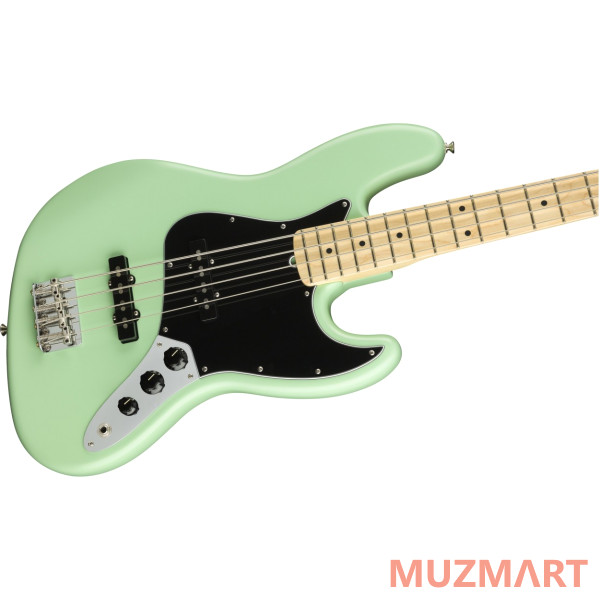 Fender AMERICAN PERFORMER JAZZ BASS® MN SATIN SURF GREEN Бас-гитара