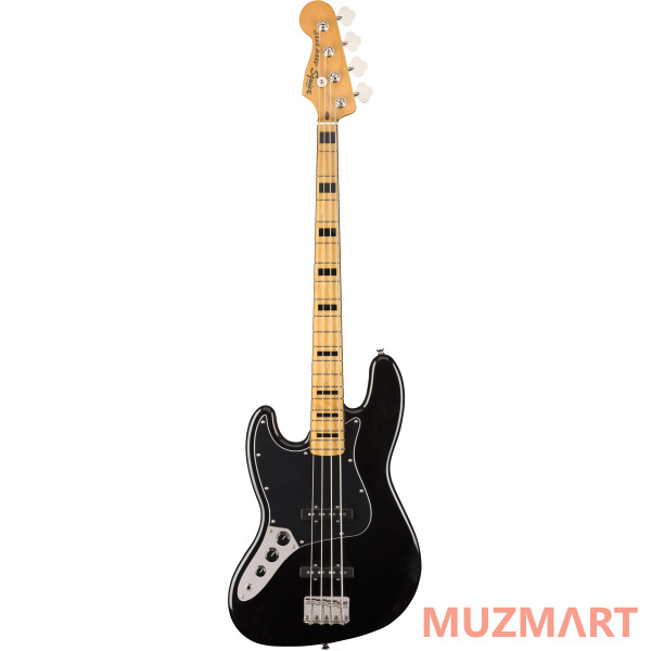 Squier SQ CV 70s JAZZ BASS LH MN BLK Бас-гитара