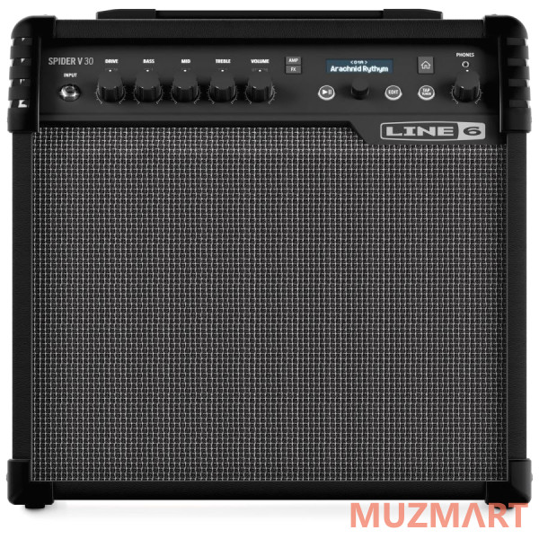 Line 6 SPIDER V 30 MKII моделирующий гитарный комбоусилитель