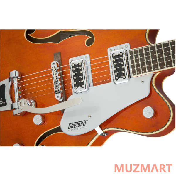 Gretsch G5422T Electromatic Hollow Body Double-Cut with Bigsby, Orange Stain Полуакустическая электрогитара