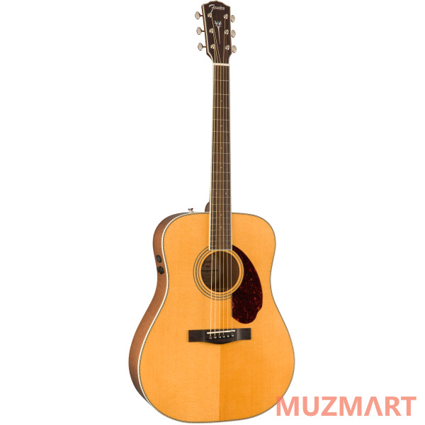 Fender PM-1E Dread Std Nat w/case OV Электроакустическая гитара