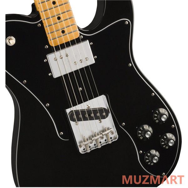 Fender Vintera '70s Telecaster Custom, Black Электрогитара
