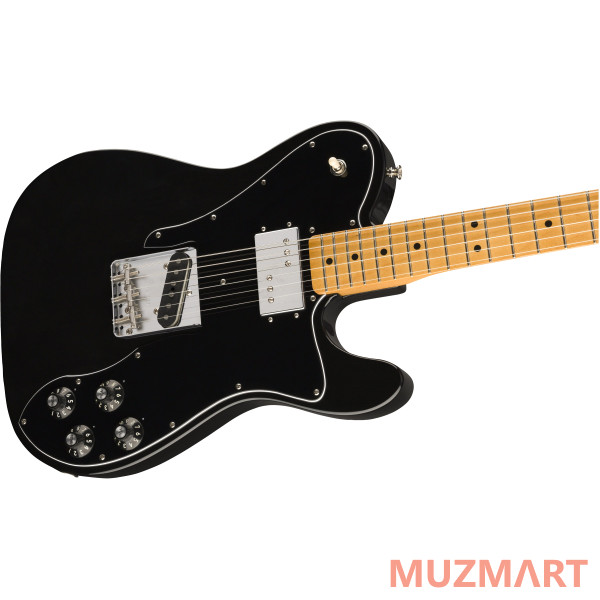 Fender Vintera '70s Telecaster Custom, Black Электрогитара