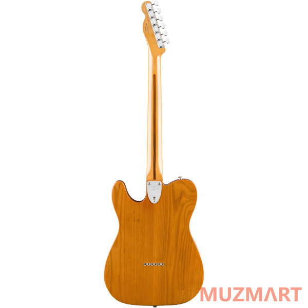 Fender Vintera '70s Telecaster Thinline, Aged Natural Полуакустическая электрогитара