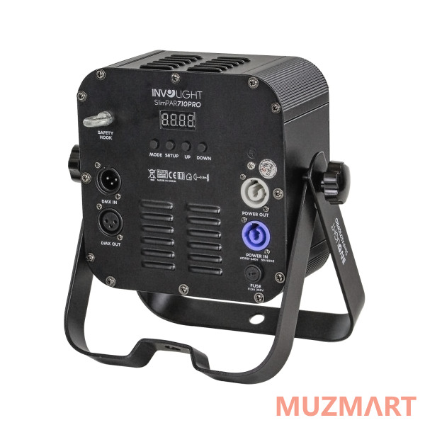 Involight SLIMPAR710PRO Прожектор LED RGBWA+UV