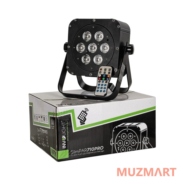 Involight SLIMPAR710PRO Прожектор LED RGBWA+UV