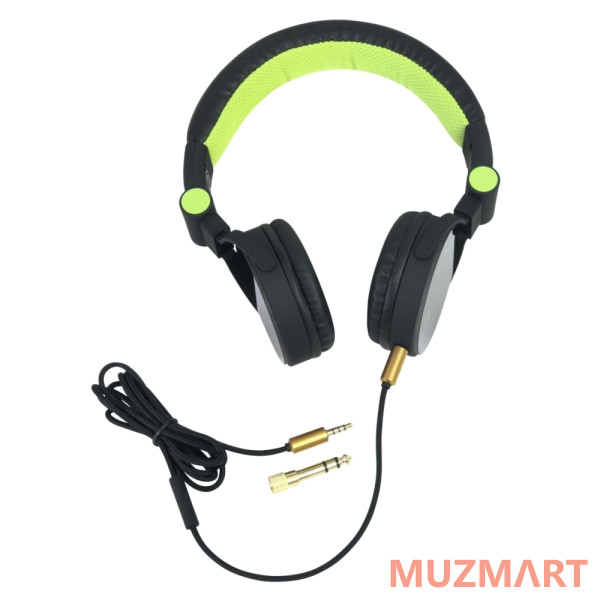 Omnitronic SHP-i3 Stereo Headphones Green Закрытые стереонаушники