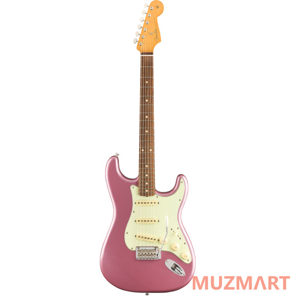 Fender Vintera '60s Stratocaster Modified, Burgundy Mist Metallic Электрогитара