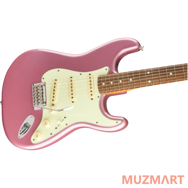 Fender Vintera '60s Stratocaster Modified, Burgundy Mist Metallic Электрогитара