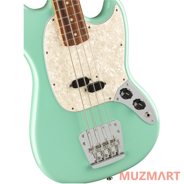 Fender Vintera '60s Mustang Bass, Seafoam Green Бас-гитара
