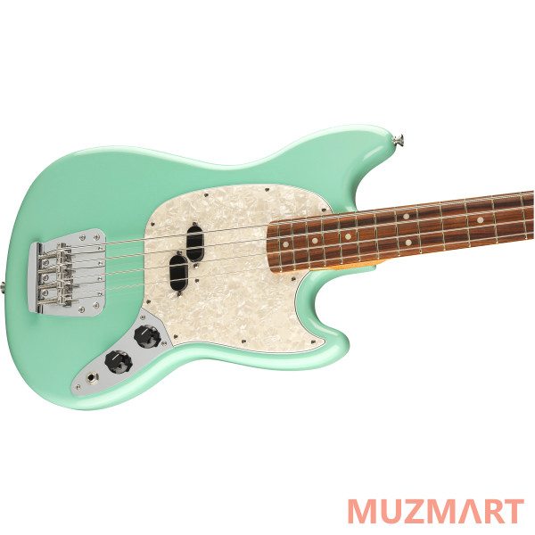 Fender Vintera '60s Mustang Bass, Seafoam Green Бас-гитара