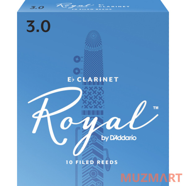 Rico RBB1030 Royal Трости для кларнета Eb №3