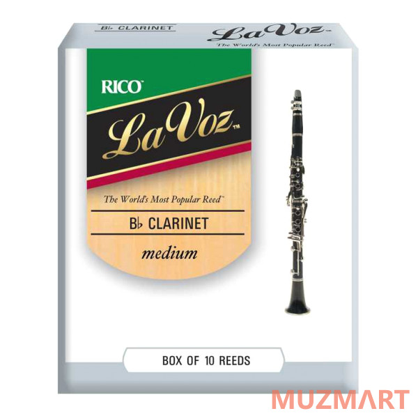 Rico RCC10MD LA VOZ Трости для кларнета Bb