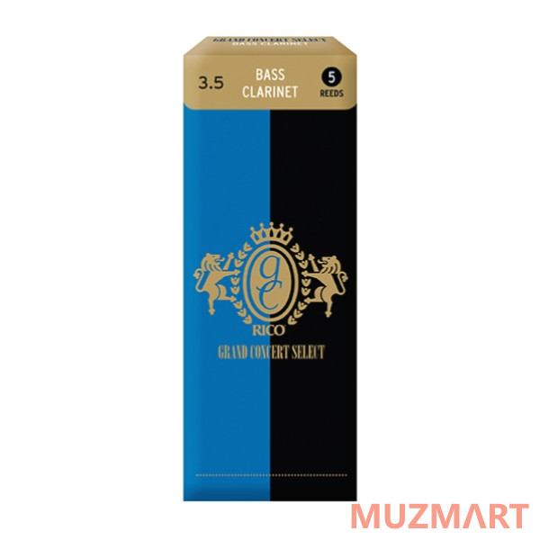 Rico RGB05SCL350 GRAND CONCERT SELECT Трости для кларнета бас, размер 3.5