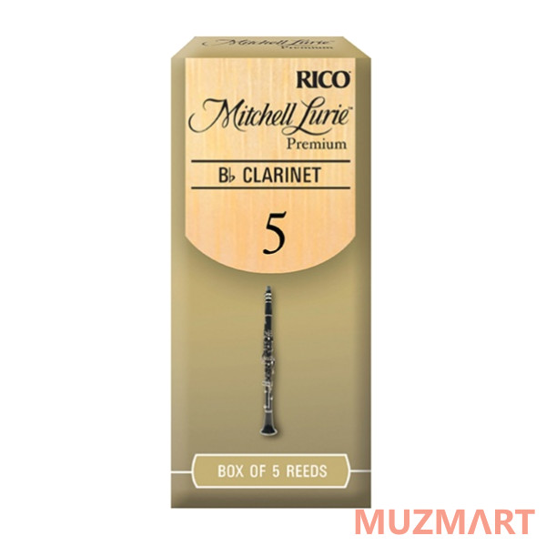 Rico RMLP5BCL500 MITCHELL LURIE PREMIUM Трости для кларнета Bb