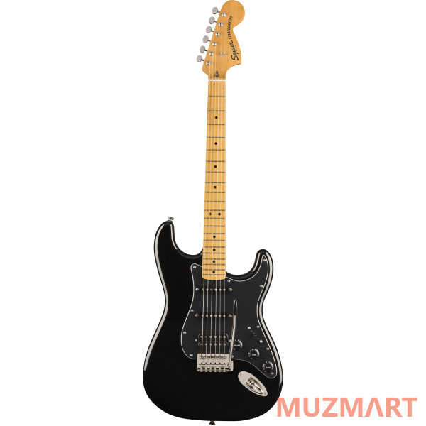 Squier SQ CV 70s STRAT HSS MN BLK Электрогитара