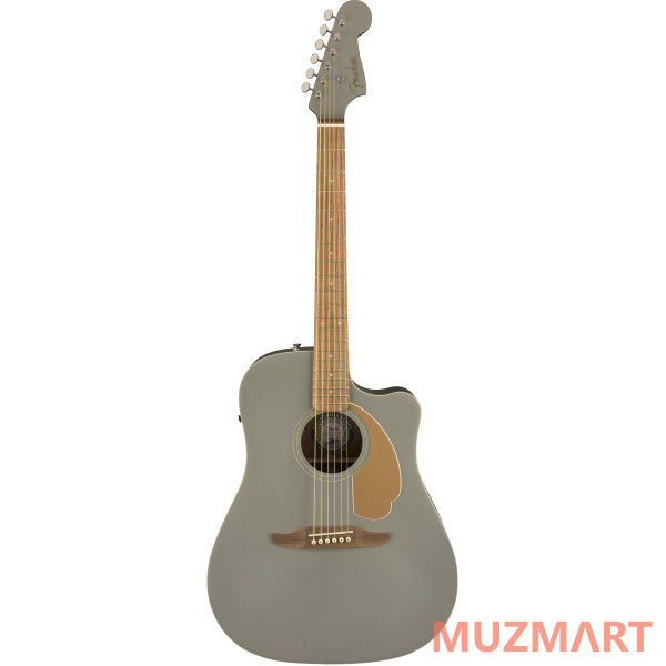 Fender Redondo Plyr Slate Satin WN Гитара электроакустическая