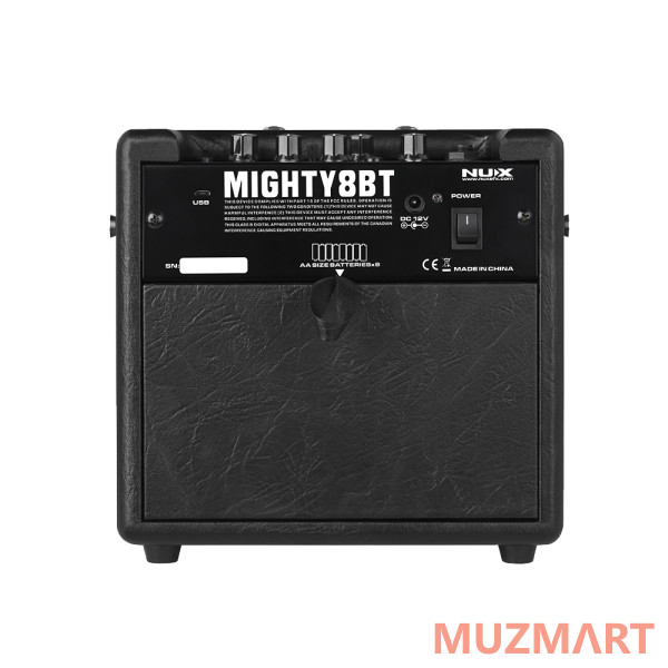 NUX Mighty-8BT Портативный цифровой комбоусилитель