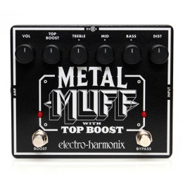 Electro-Harmonix Metal Muff w/ Top Boost Гитарная педаль Metal