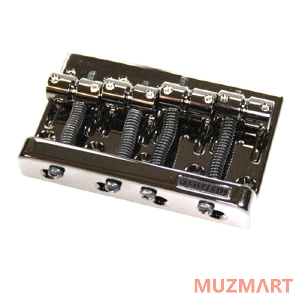 Gotoh 201B-4-C Бридж для 4-струнной бас гитары