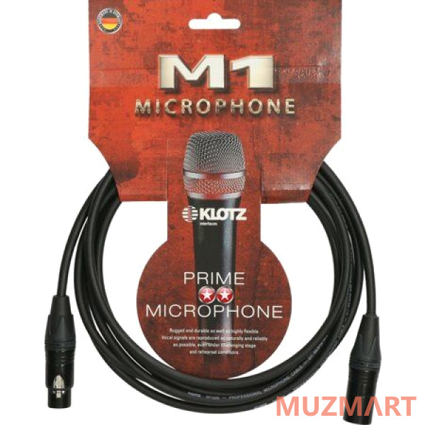 Klotz M1FM1N1500 M1 Микрофонный кабель XLR, 15м