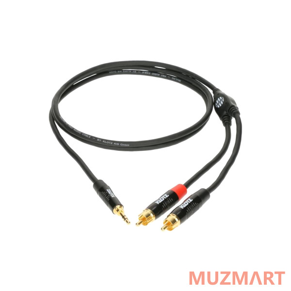 Klotz KY7-090 Коммутационный кабель мини Jack 3,5 стерео/ 2