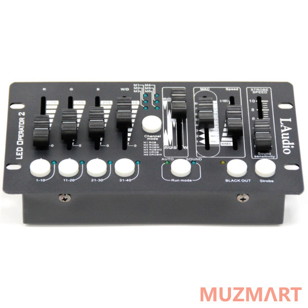 LAudio LED-Operator-2 Это компактный DMX контроллер