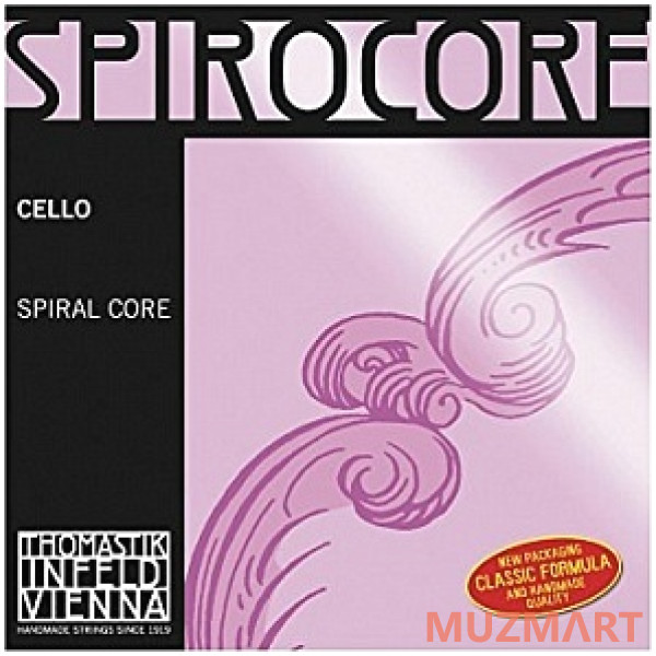 Thomastik S3233 Spirocore Отдельные струны C+G (До+Соль) для виолончели размером 4/4