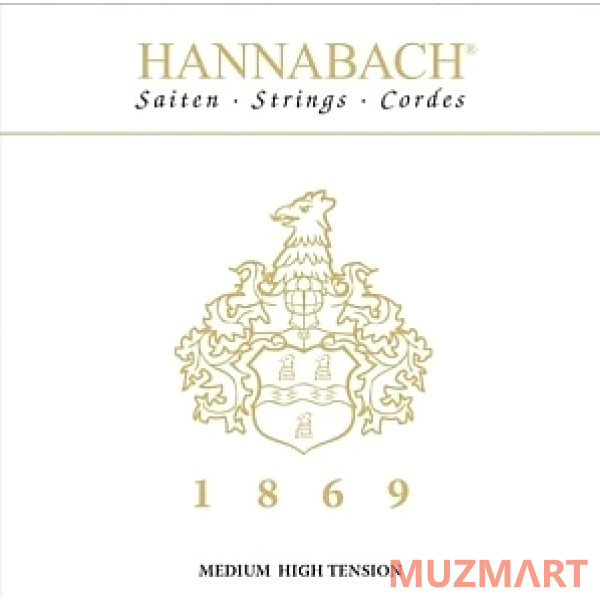 Hannabach 1869MHT 1869 Комплект струн для классической гитары