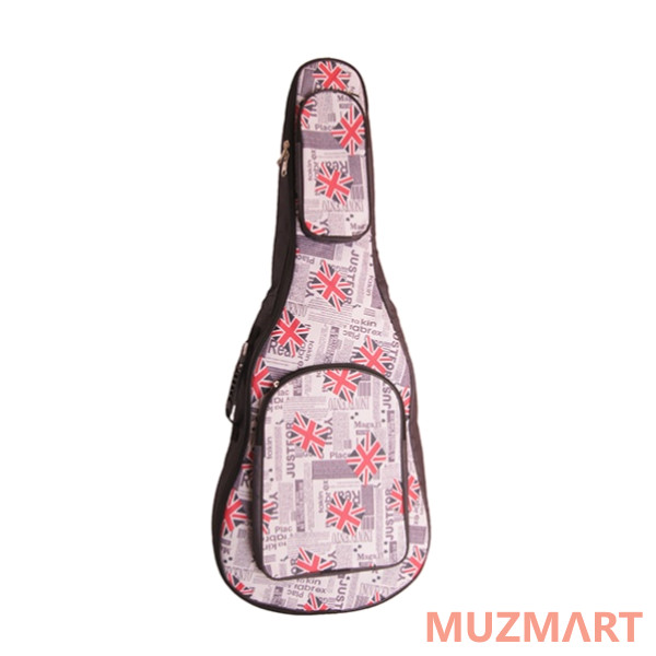 Mezzo MZ-ChG-12-3grey/oxford Чехол для гитары дредноут