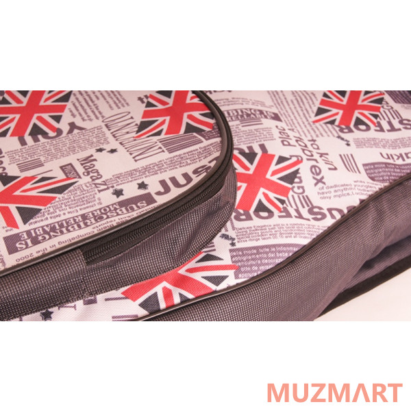 Mezzo MZ-ChG-12-3grey/oxford Чехол для гитары дредноут
