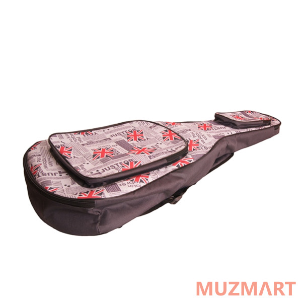 Mezzo MZ-ChG-12-3grey/oxford Чехол для гитары дредноут