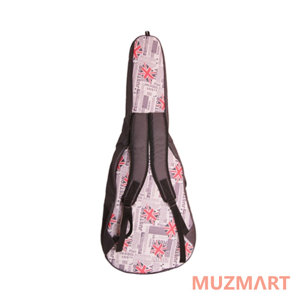 Mezzo MZ-ChG-12-3grey/oxford Чехол для гитары дредноут