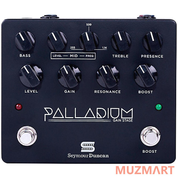 Seymour Duncan Palladium Gain Stage Pedal Black напольная педаль дисторшн