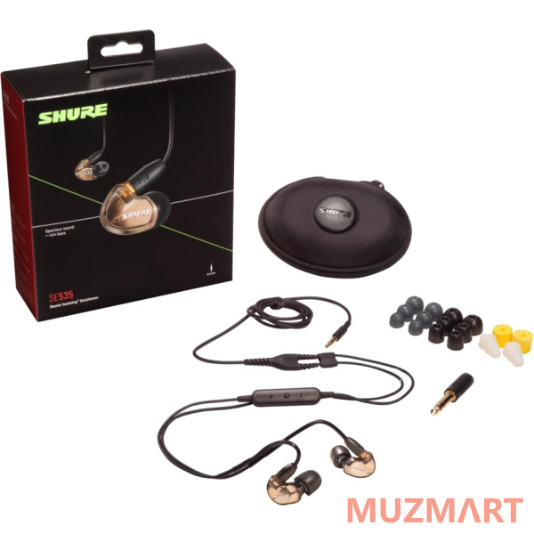 Shure SE535-V+UNI-EFS наушники внутриканальные