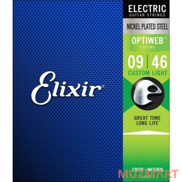 Elixir 19055 Optiweb Струны для электрогитары