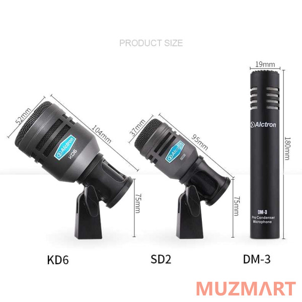 Alctron T8700-II Комплект микрофонов для ударных