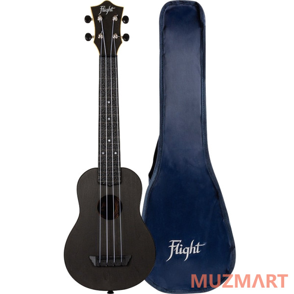Flight TUSL 35 BK Укулеле Travel LONG NECK сопрано