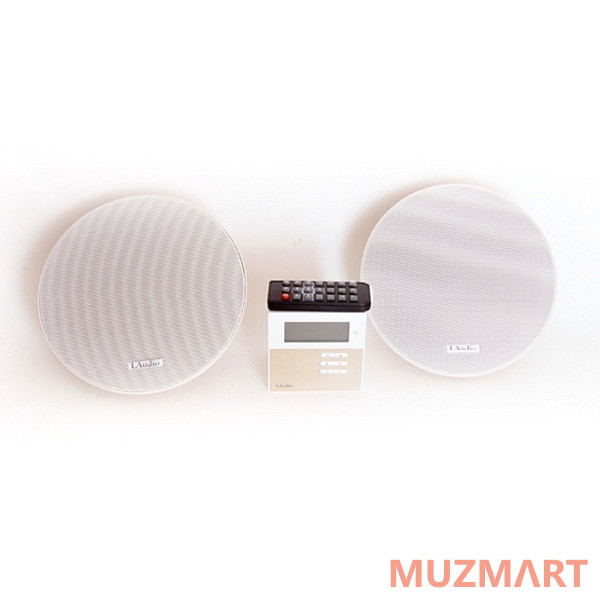 LAudio LAMX210S Комплект из 2 потолочных громкоговорителей и настенного усилителя