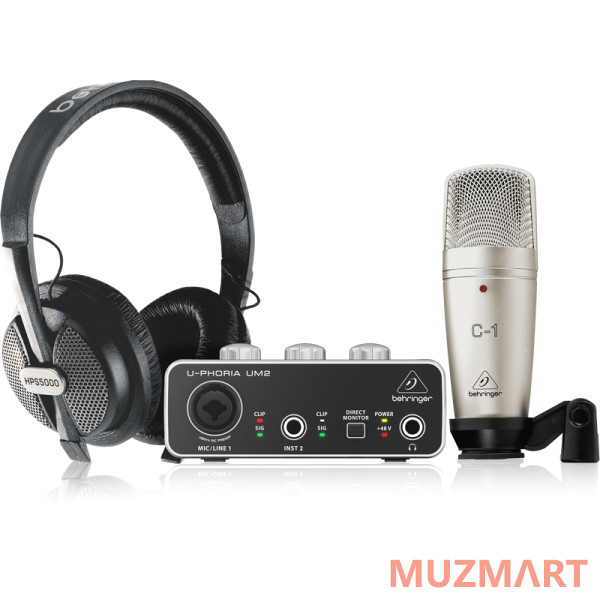 Behringer U-PHORIA STUDIO Набор для звукозаписи