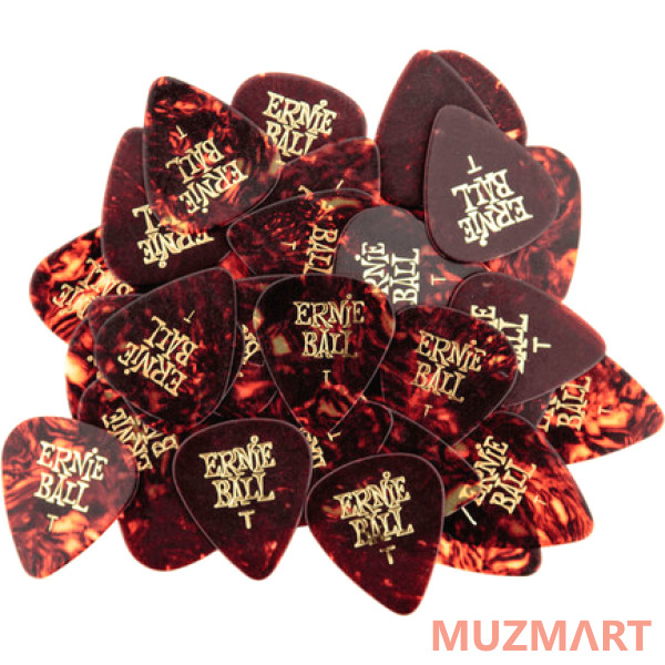Ernie Ball 9102 U Упаковка медиаторов. Тонкие 0,46мм Коричнево-прозрачные
