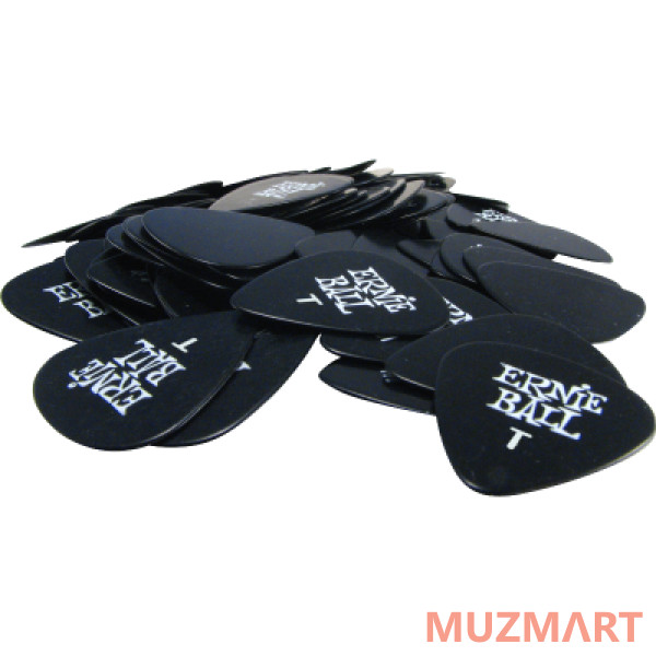 Ernie Ball 9104 U Упаковка медиаторов. Тонкие 0,46мм Черные