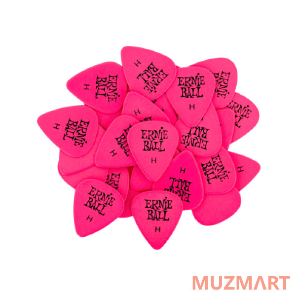 Ernie Ball 9125 U Упаковка медиаторов Толстые 0,94мм Розовые