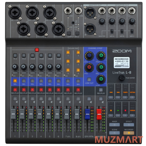 Zoom L-8 LIVETRAK Цифровая консоль