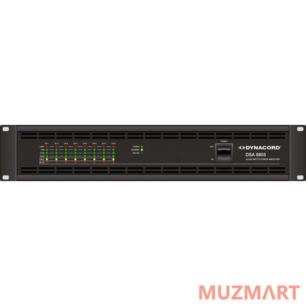 Dynacord DSA 8805 инсталляционный усилитель мощности 8 каналов