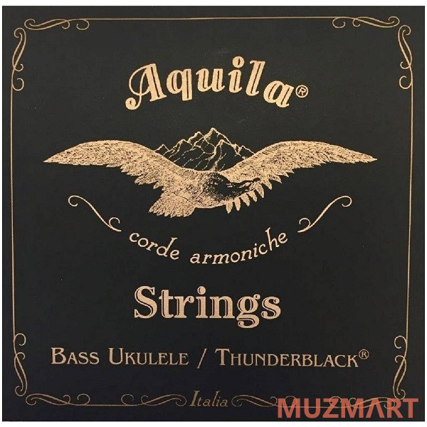 Aquila THUNDERBLACK 147U Струны для бас укулеле (B-E-A-D-G)