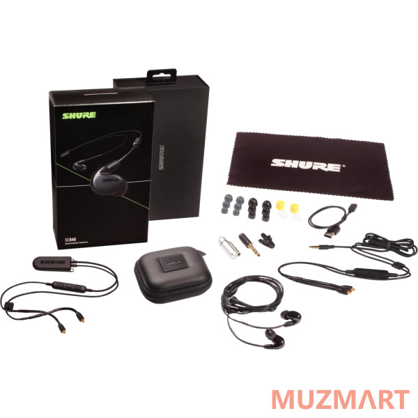 Shure SE846-K+BT2-EFS премиальные беспроводные внутриканальные наушники