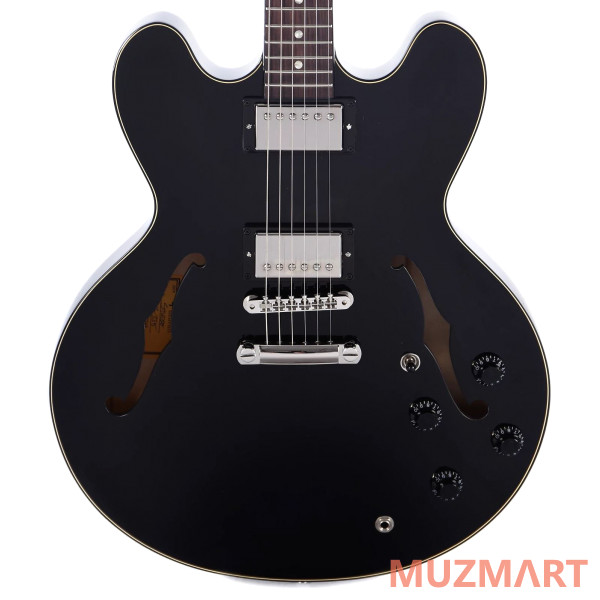 Gibson 2019 ES-335 STUDIO EBONY Гитара полуакустическая